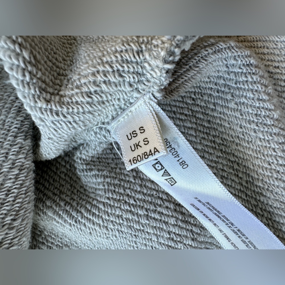 Free People Movement Only One Full Zip Hoodie Gray Large Pockets Women’s Size S - Picture 11 of 12